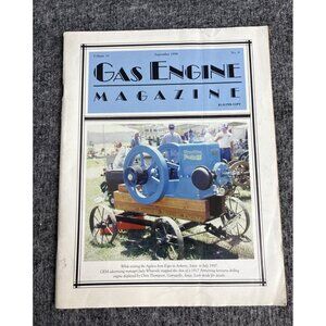 Gas Engine Magazine September 1998 Vol 33 No 9 Collectible Vintage Issue